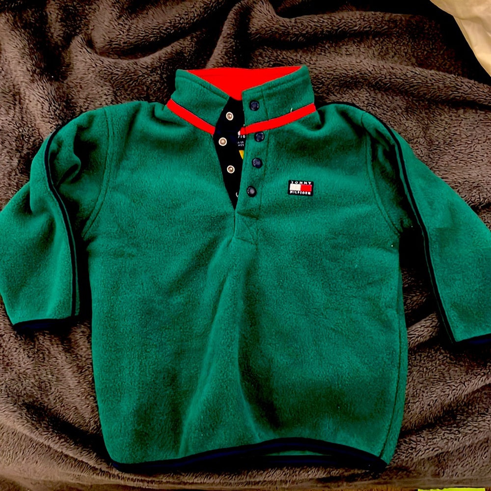 Vintage Tommy Hilfiger Fleece Sweatshirt - amazing condition!